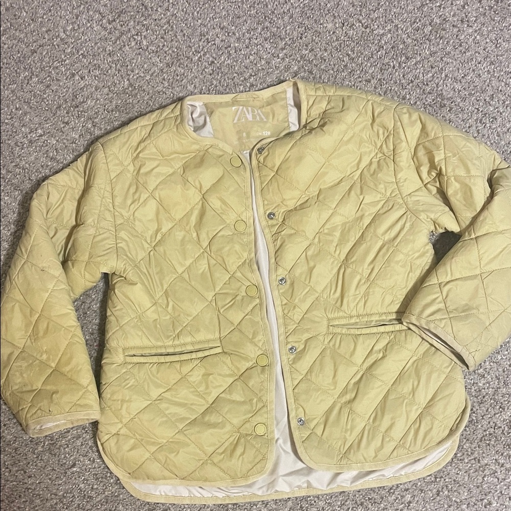 Zara quilted jacket size 8